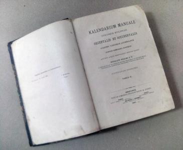 KALENDARIUM MANUALE Utriusque Ecclesiae Orientalis et Occidentalis Том 2