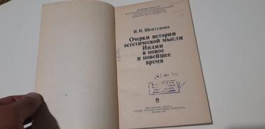 Очерки истории эстетической мысли в новое и новейшее время