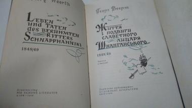 Життя і подвиги славетного лицаря Шнапганського