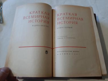 Краткая всемирная история в двух томах