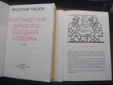 Похождения бравого солдата Швейка. В двух томах.