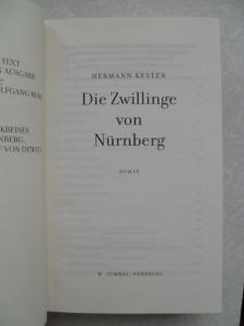 Die Zwillinge von Nürnberg.