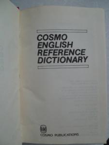 Cosmo English reference dictionary