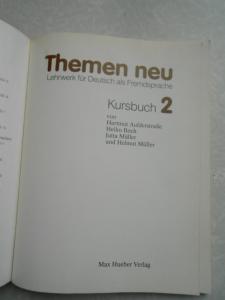 Themen neu 2: Kursbuch, Arbeitsbuch