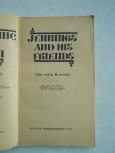 Jennings and His Friends (адаптированные книги)