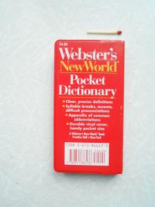Webster's New World Pocket Dictionary 