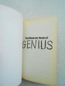 The Observer Book of Genius 