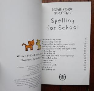 Homework Helpers: Spelling for School