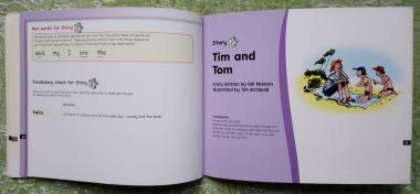 Read Write Inc. Phonics Set 2 Book 2: Big Blob and Baby Blob. Tim and Tom